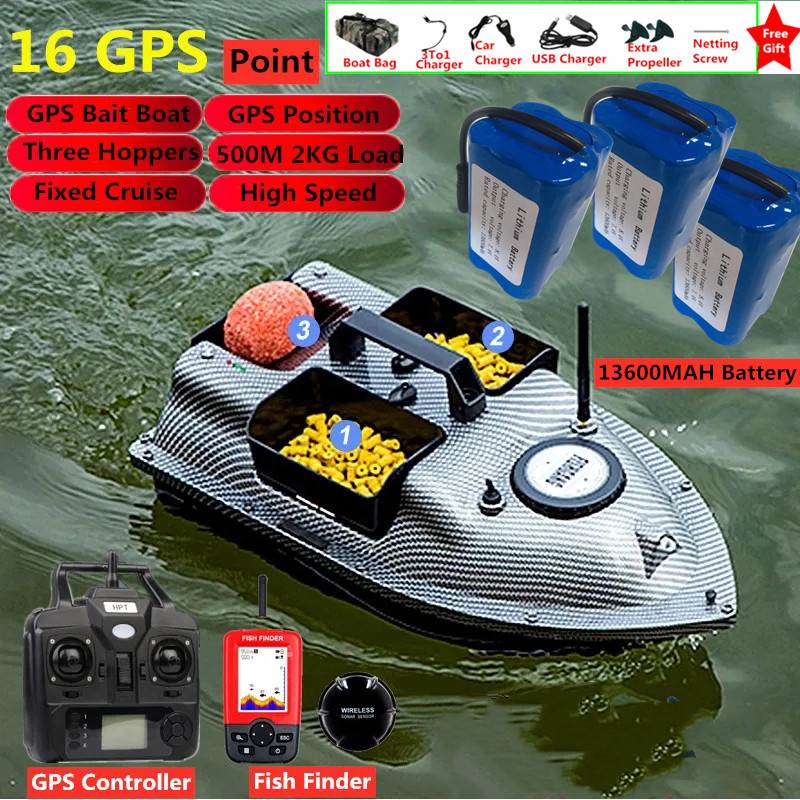 16PCS Point GPS Nesting Bait B - Fish Finder Gps 评论和价格