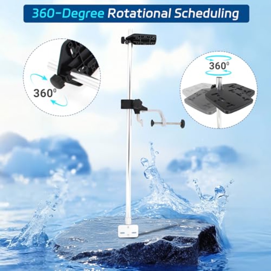 Telescopic Portable Fish Finde - Fish Finder Mount 评论和价格