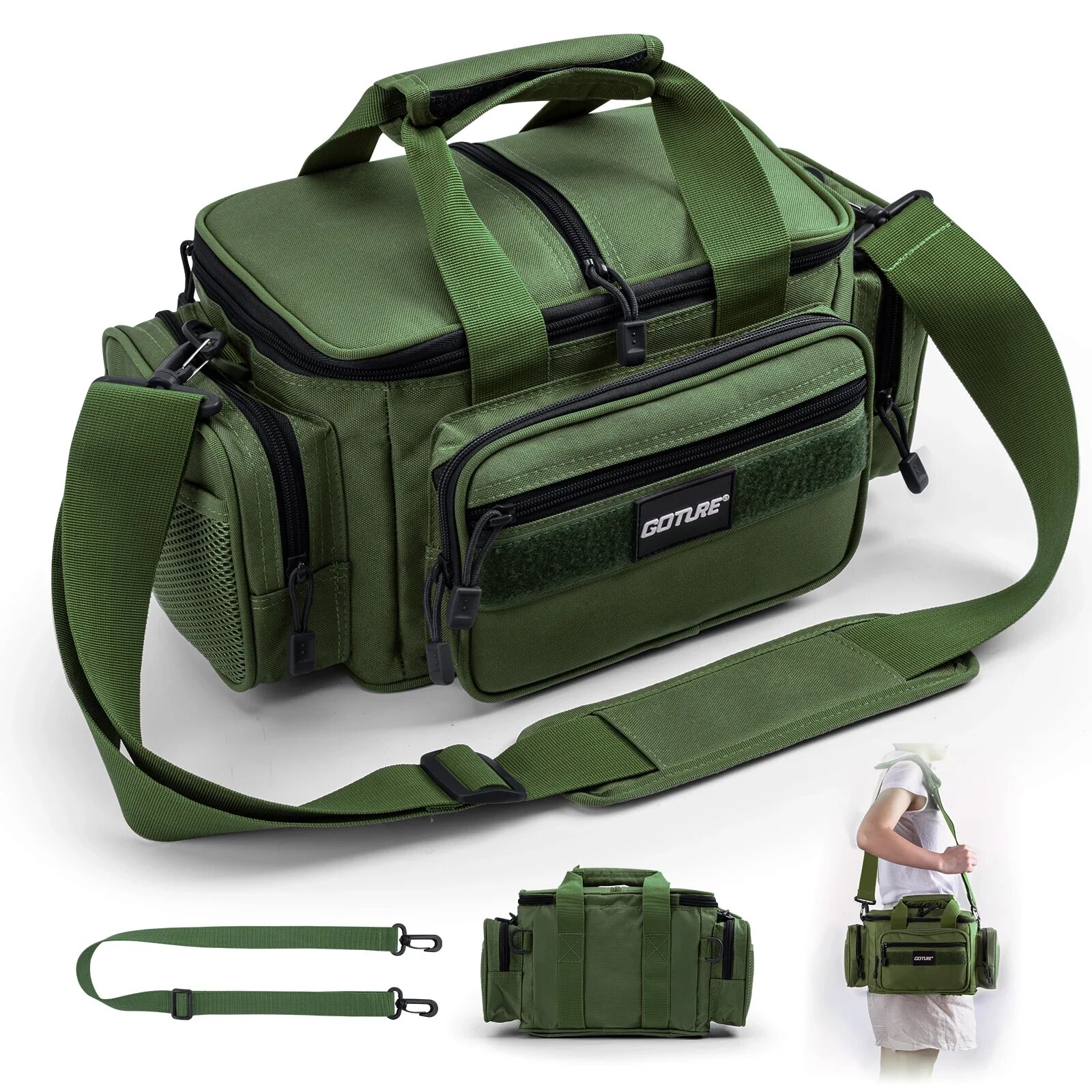 Goture Fishing Tackle Bags 38* - Fish Finder Case 评论和价格