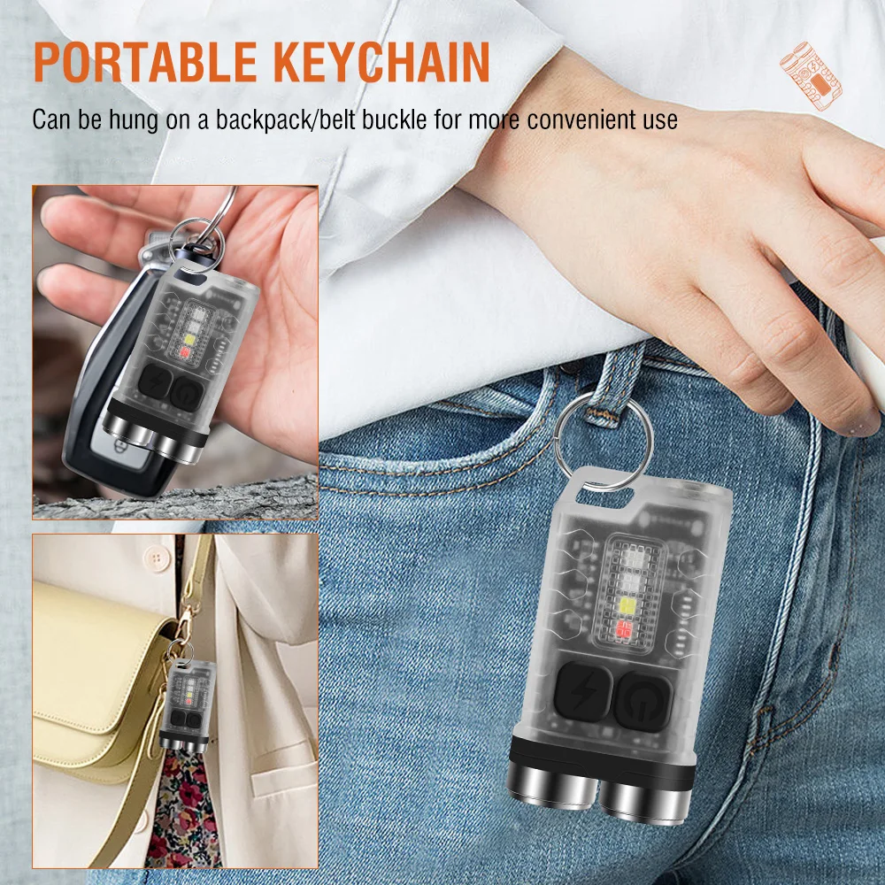 BORUiT V3 LED Keychain Portabl - Fishing Light 评论和价格