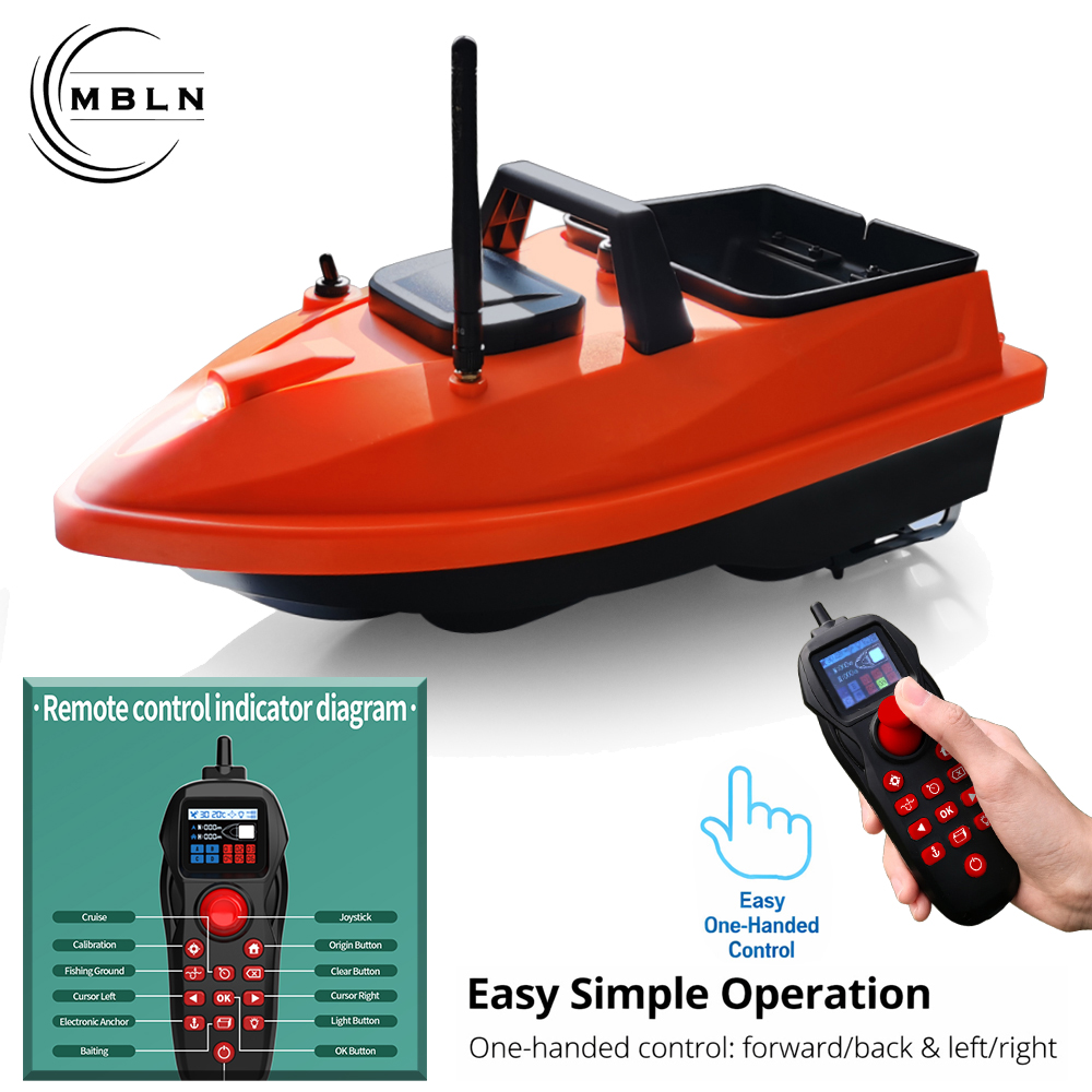 MBLN Mini GPS Bait Boat – 24 W - Fishing Gps 评论和价格