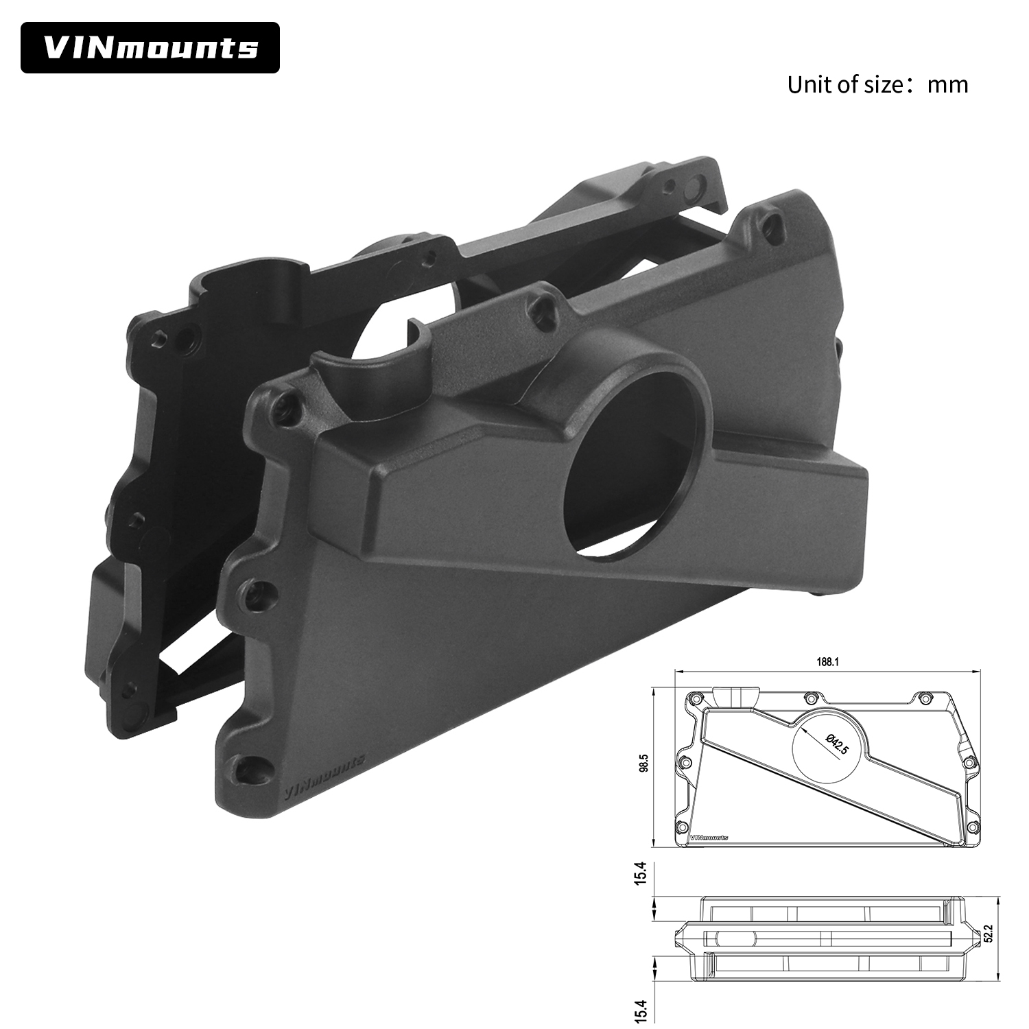 VIN Mounts Garmin LVS34 LiveSc - Fish Finder Mount 评论和价格