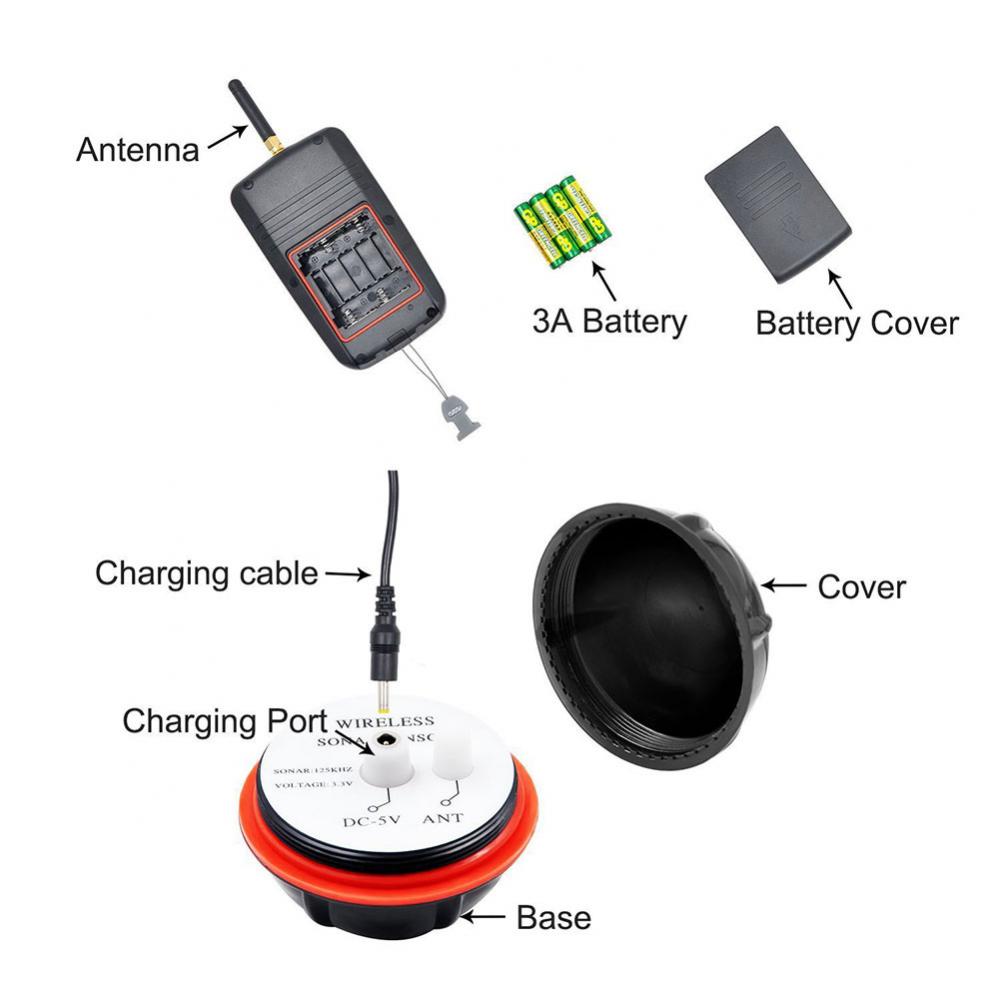 Lake Sea Fishing Smart Portabl - Fishing Depth Finder 评论和价格