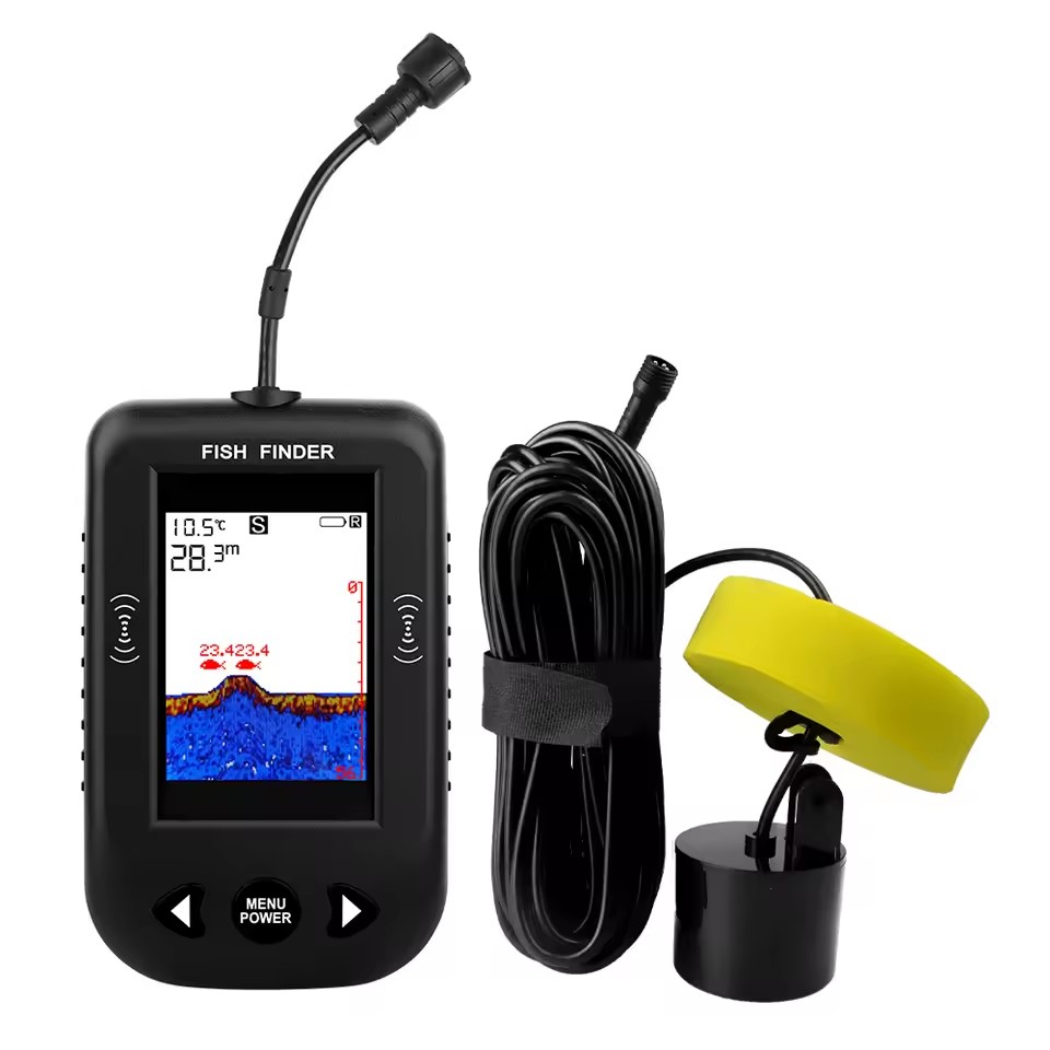 Alarm 100M Portable Sonar Fish - Fishing Depth Finder 评论和价格