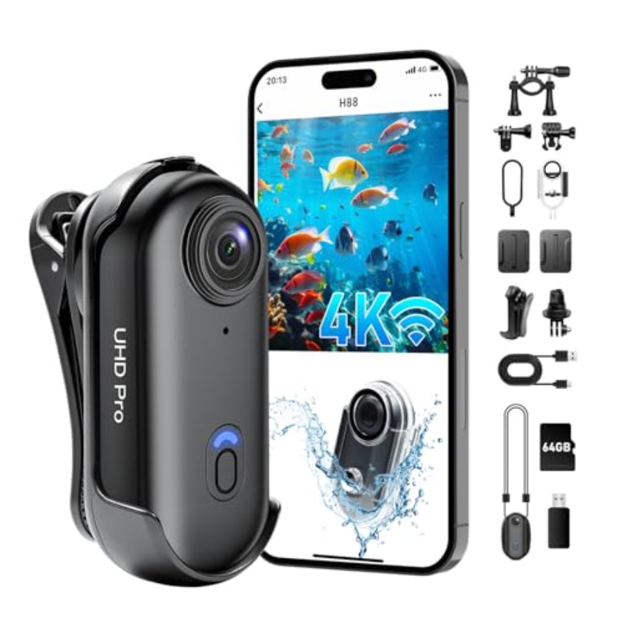 4K Action Camera for Cycling H - Fishing Camera 评论和价格
