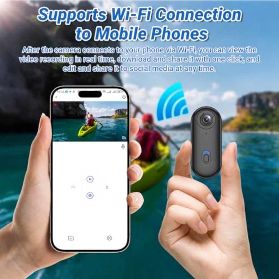4K Action Camera for Cycling H - Fishing Camera 评论和价格