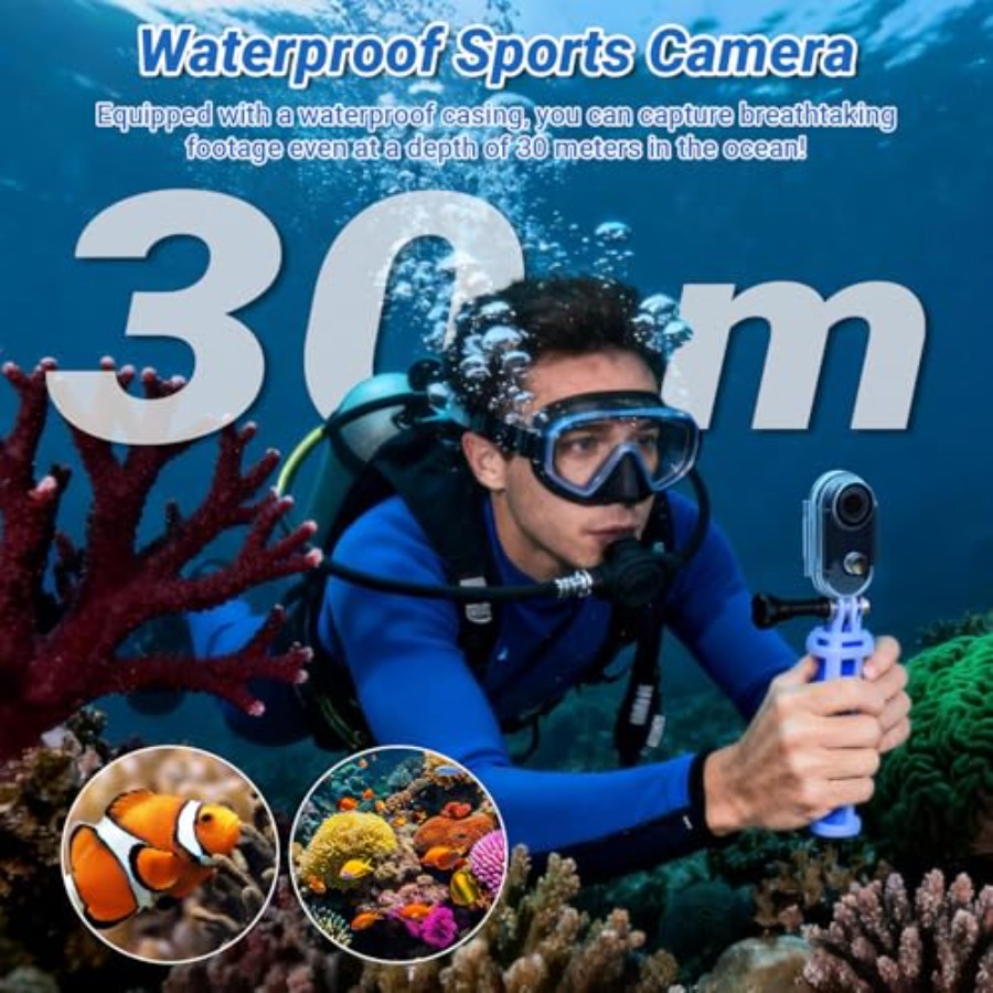 4K Action Camera for Cycling H - Fishing Camera 评论和价格