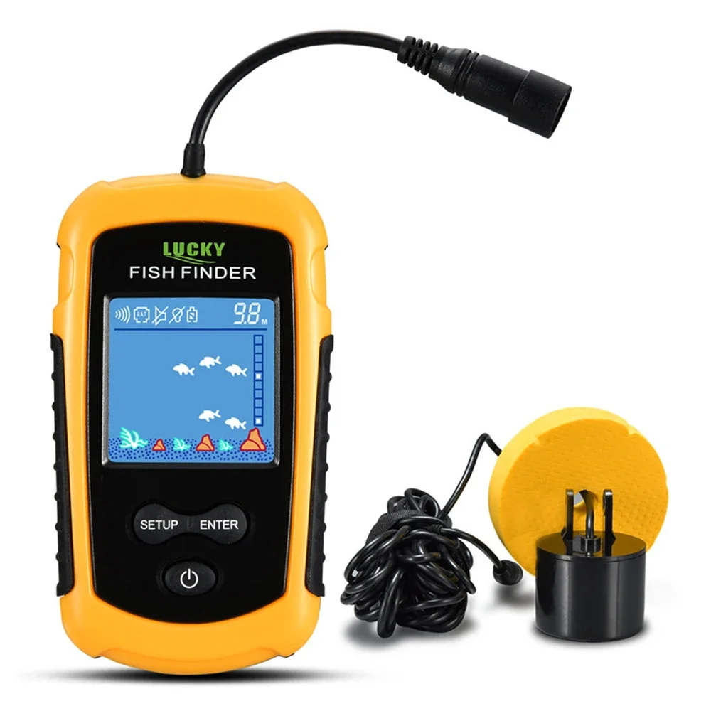 Lucky LCD Color Screen Portabl - Fishing Depth Finder 评论和价格
