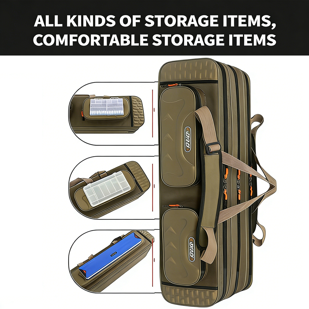 Multifunctional Fishing Rod Ba - Fish Finder Case 评论和价格