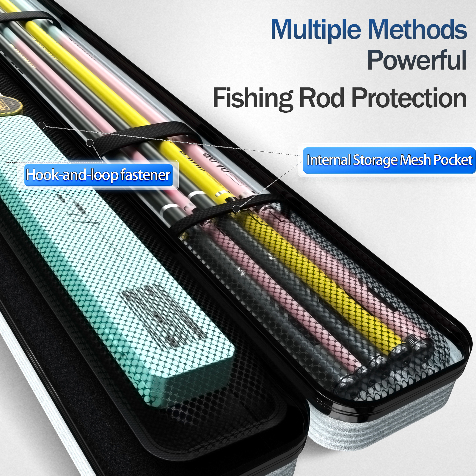 Large-Capacity Fishing Rod Cas - Fish Finder Case 评论和价格