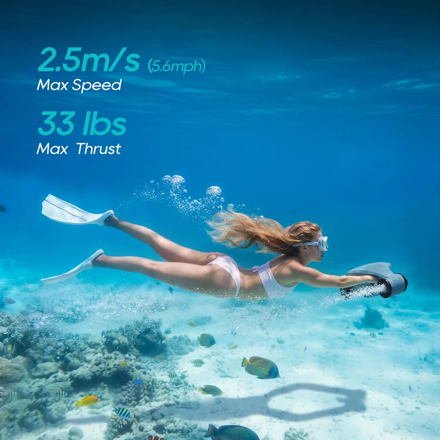 Asiwo MANTA 2 Underwater Scoot - Underwater Camera 评论和价格