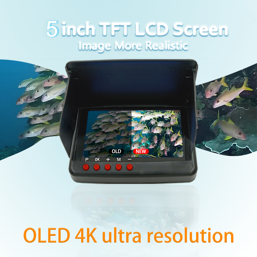 YS5A 5 Inch DVR 4K Resolution  - Fishing Depth Finder 评论和价格