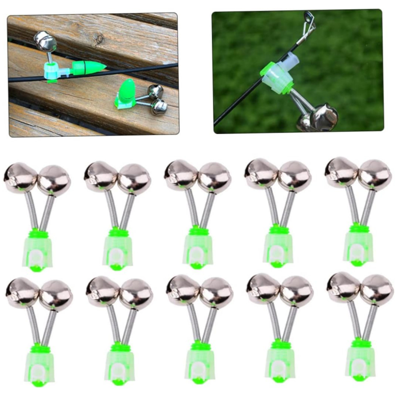 50-5PCS Double Bells Fishing I - Bite Alarm 评论和价格