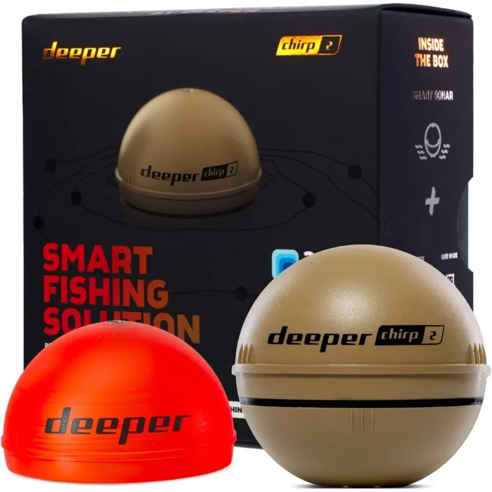 A  Chirp 2 Sonar Fish Finder - - Fishing Depth Finder 评论和价格