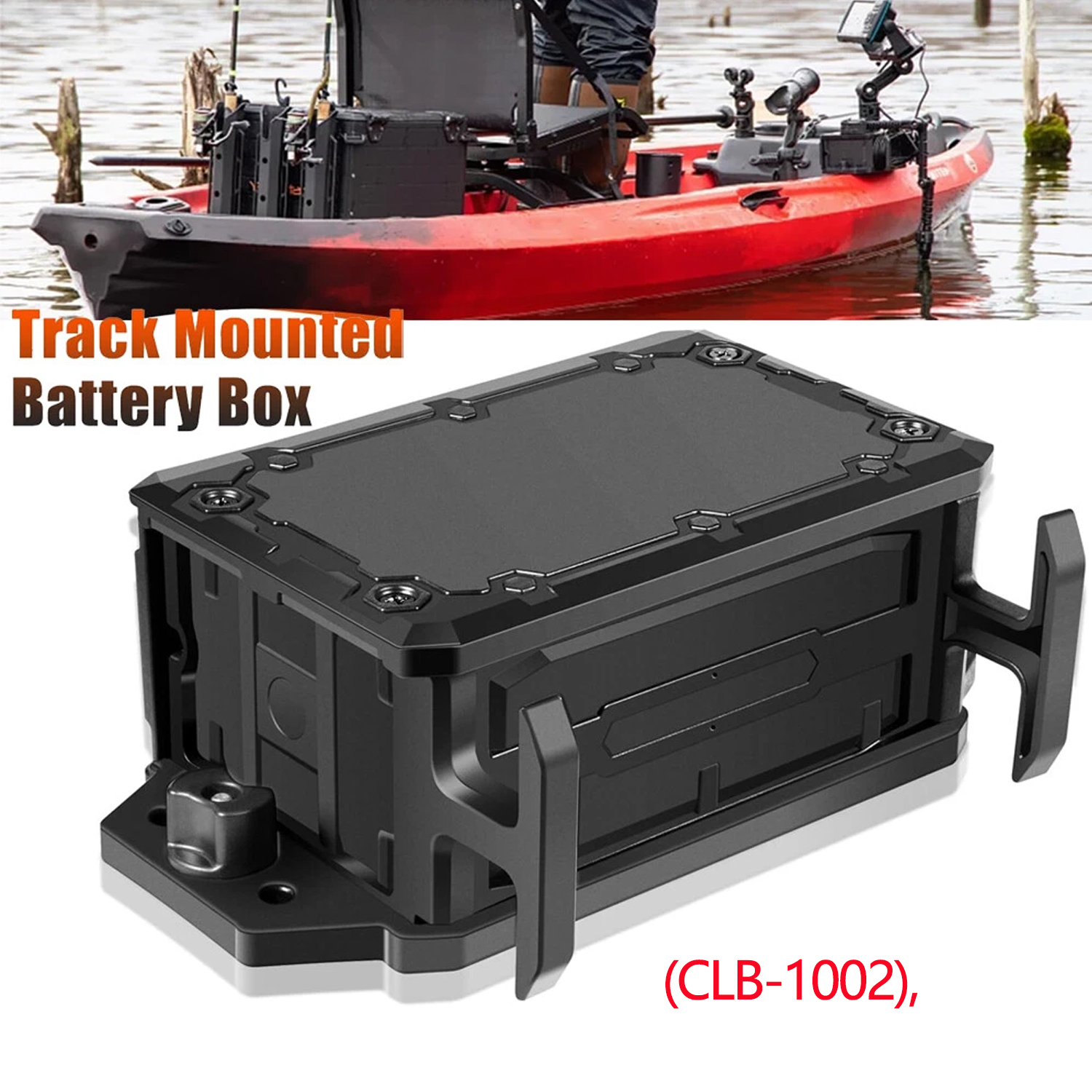 Track Mounted Battery Box for  - Fish Finder Mount 评论和价格