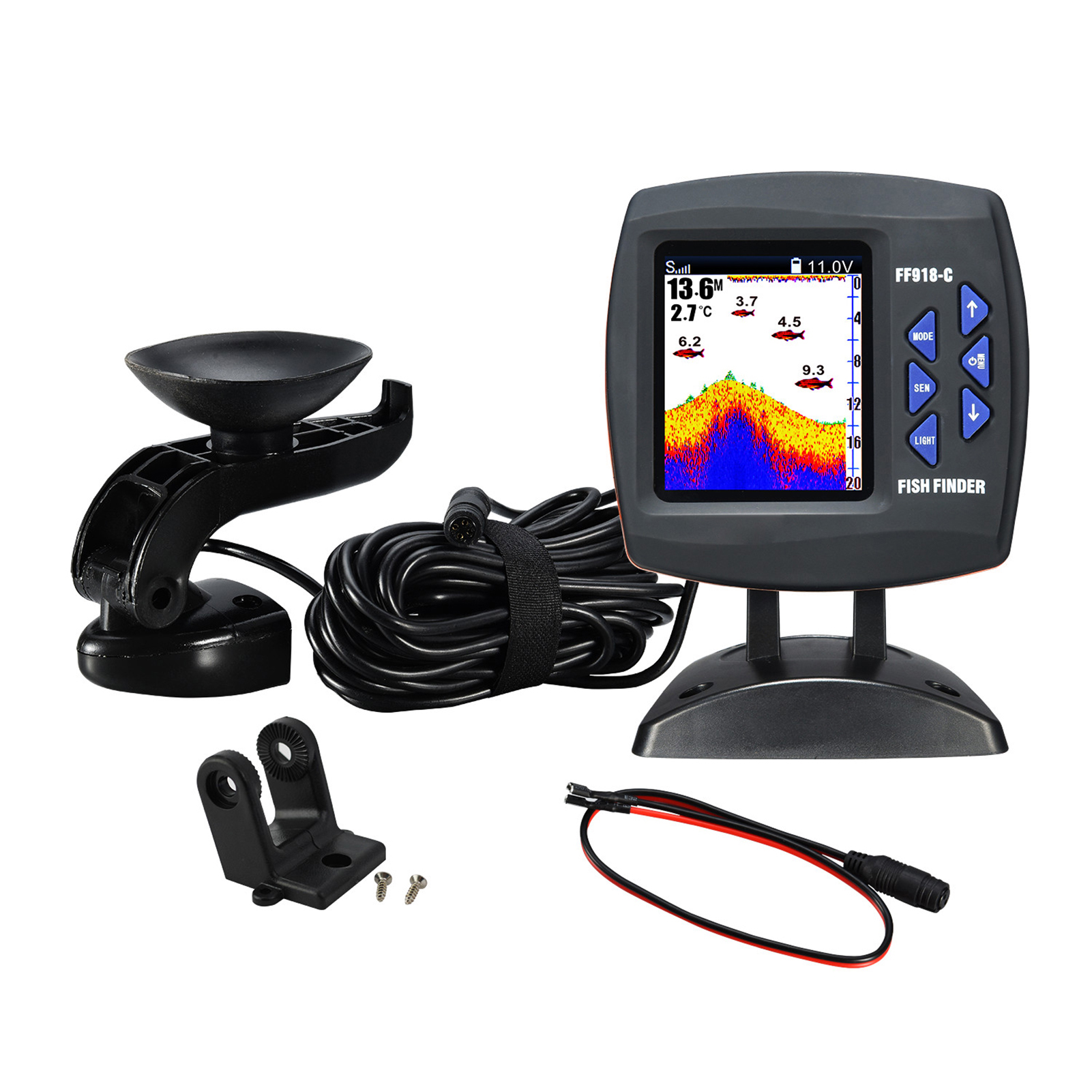 Portable Fish Finder Wireless  - Fishing Depth Finder 评论和价格