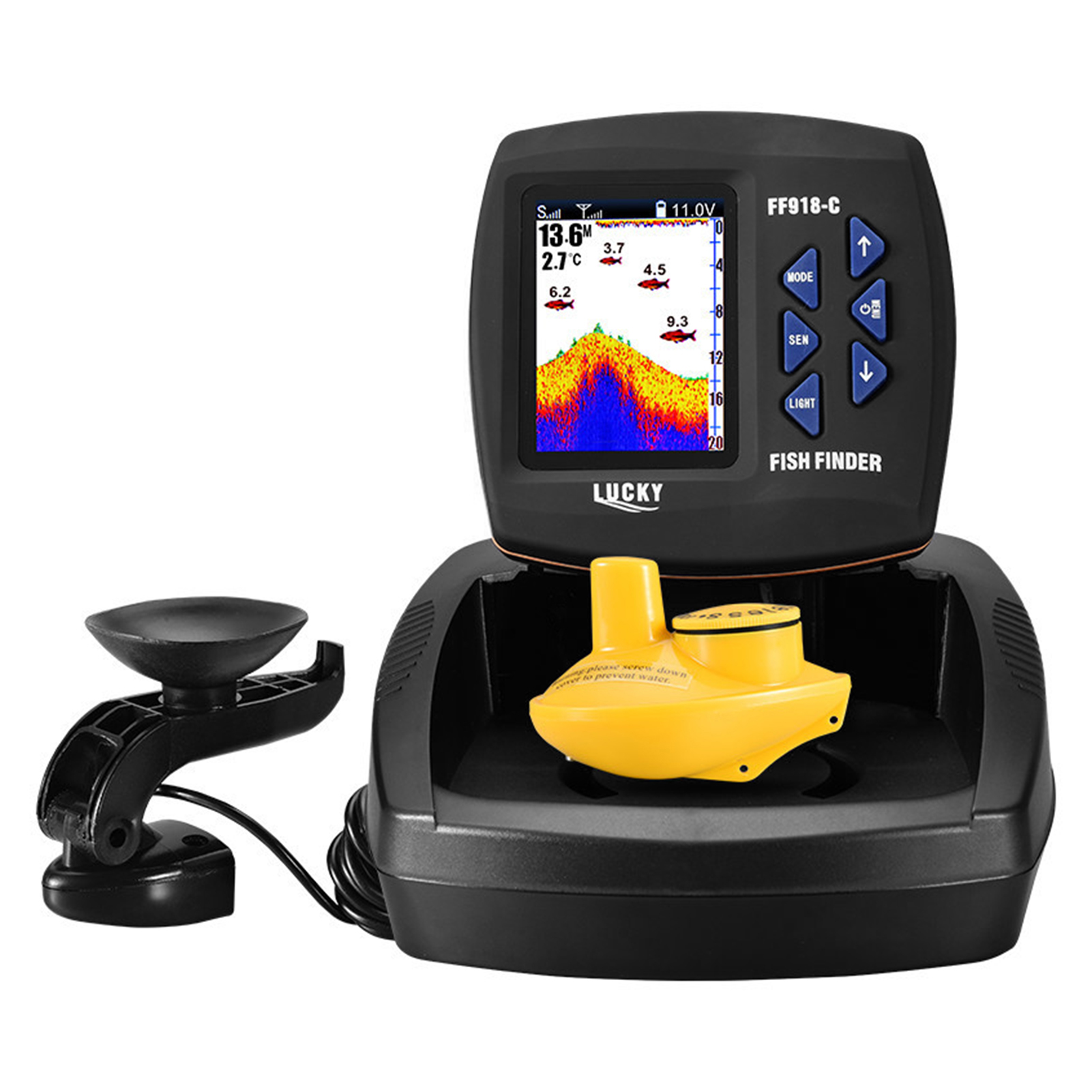 Portable Fish Finder Wireless  - Fishing Depth Finder 评论和价格