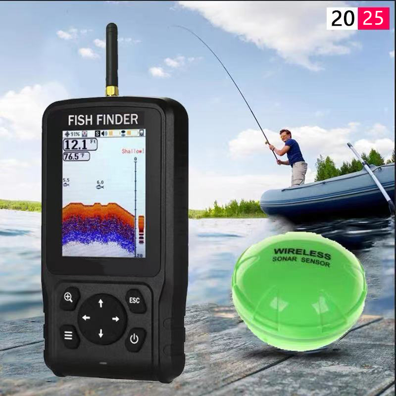 Portable Sonar Sensor Transduc - Fish Finder Transducer 评论和价格