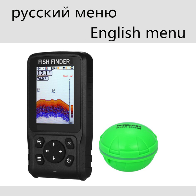 Portable Sonar Sensor Transduc - Fish Finder Transducer 评论和价格