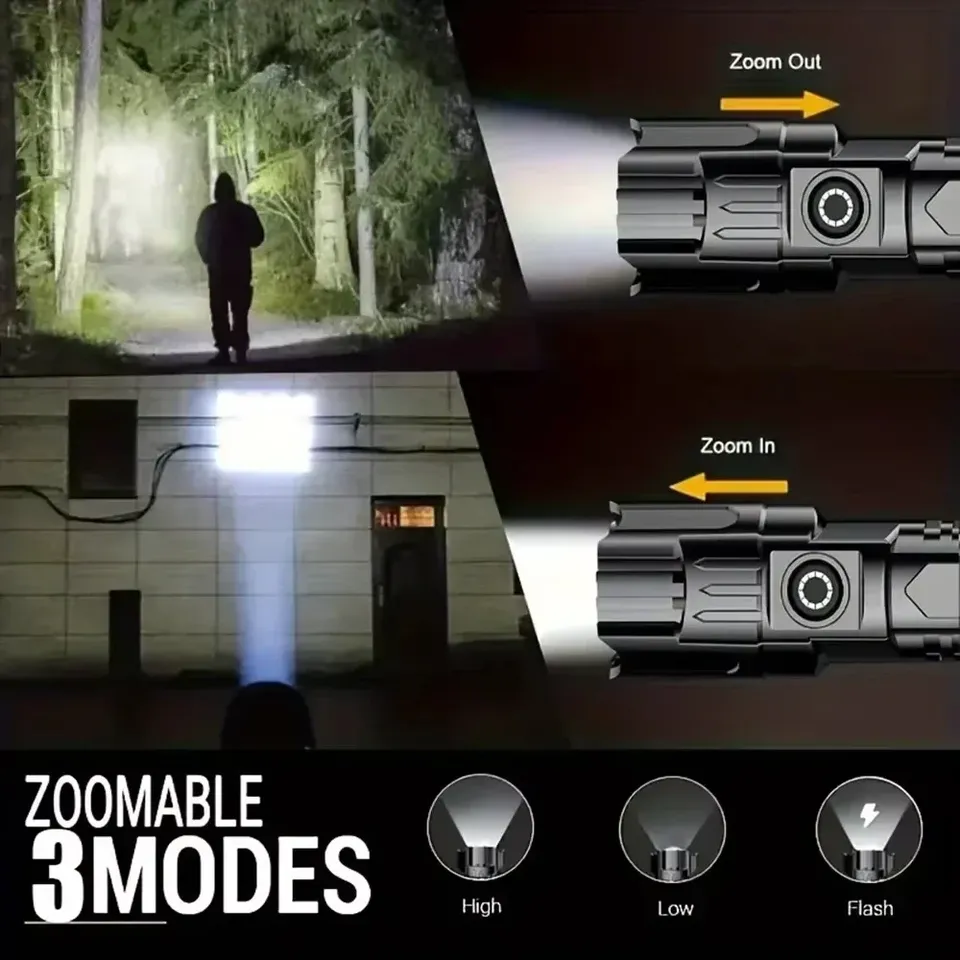Super Bright LED Flashlight US - Fish Finder Battery 评论和价格