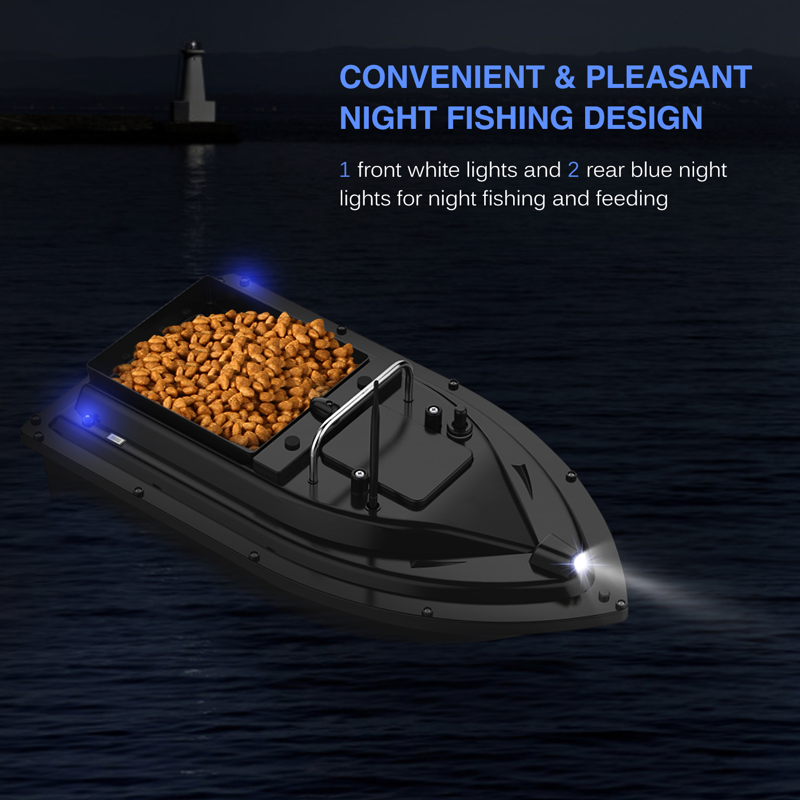 D16E GPS Fishing Bait Boat wit - Fishing Gps 评论和价格